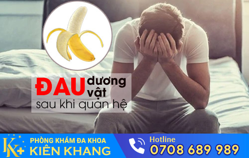 đau dương vật sau khi quan hệ