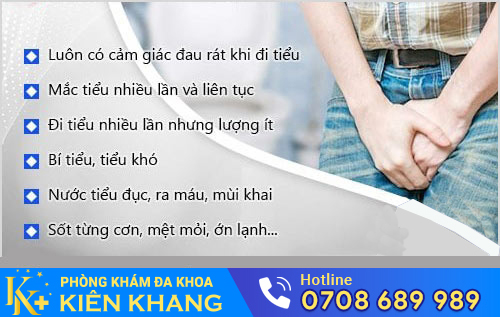 Những dấu hiệu cho thấy bệnh nhân bị viêm đường tiết niệu