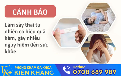 Tác hại sảy thai tự nhiên