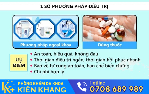 Hỗ trợ điều trị bệnh phụ khoa hiệu quả