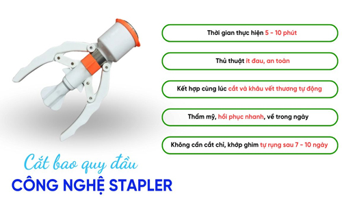 Phương pháp cắt bao quy đầu thẩm mỹ, hiện đại áp dụng tại Kiên Khang
